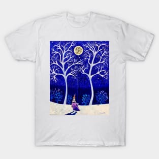 'The Moon is a Balloon Anchored to Promises of the Night' T-Shirt